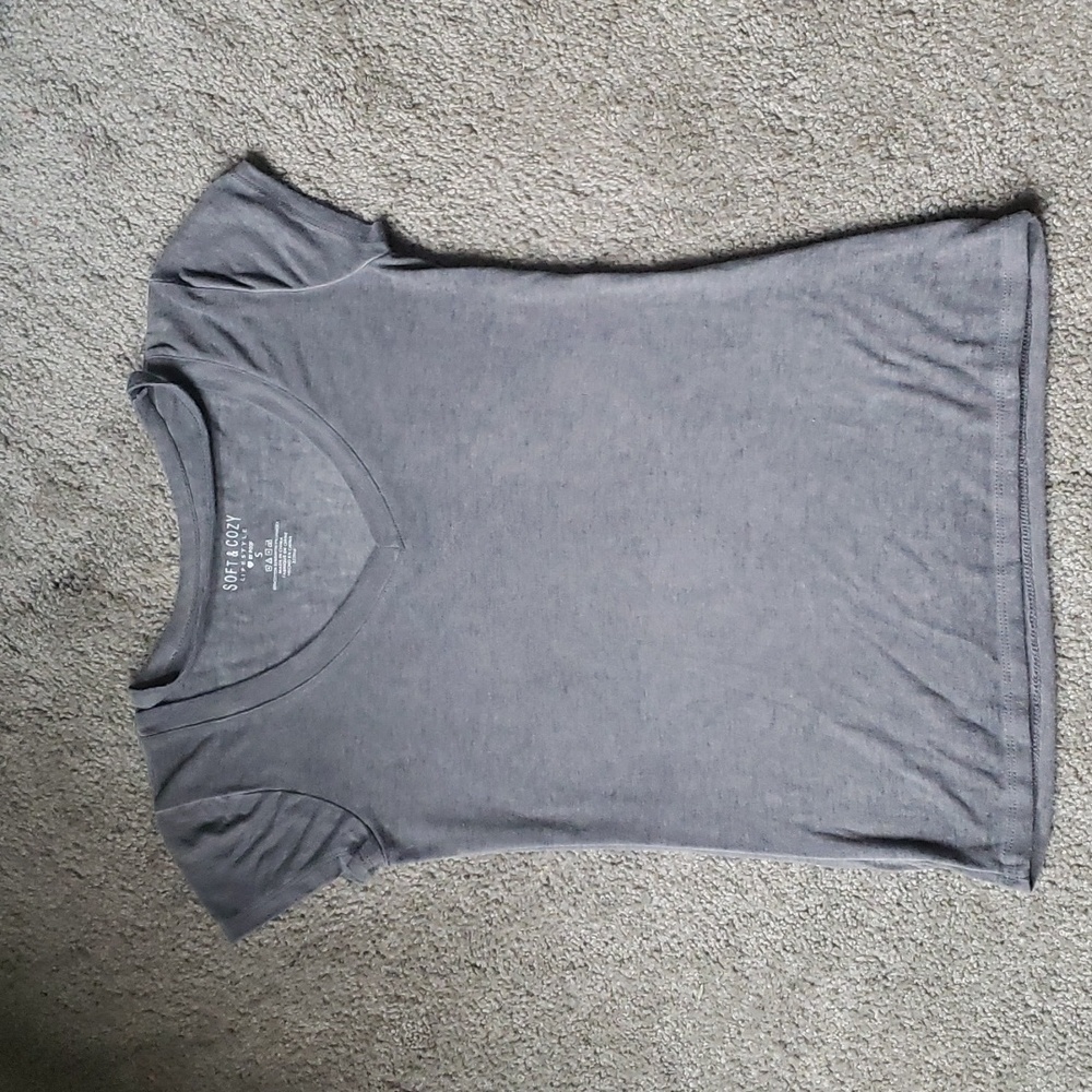 Soft & Cozy Lifestyle 🖤 by POOF gray Shirt